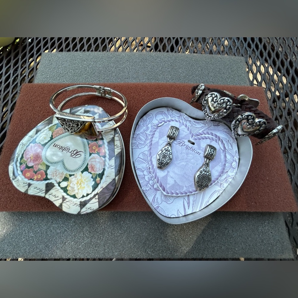 Lot of Brighton earrings & two bracelets